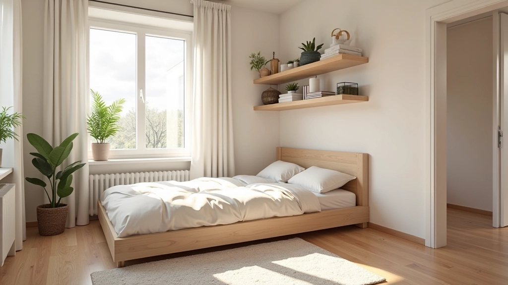 Riga apartment small bedroom transformation